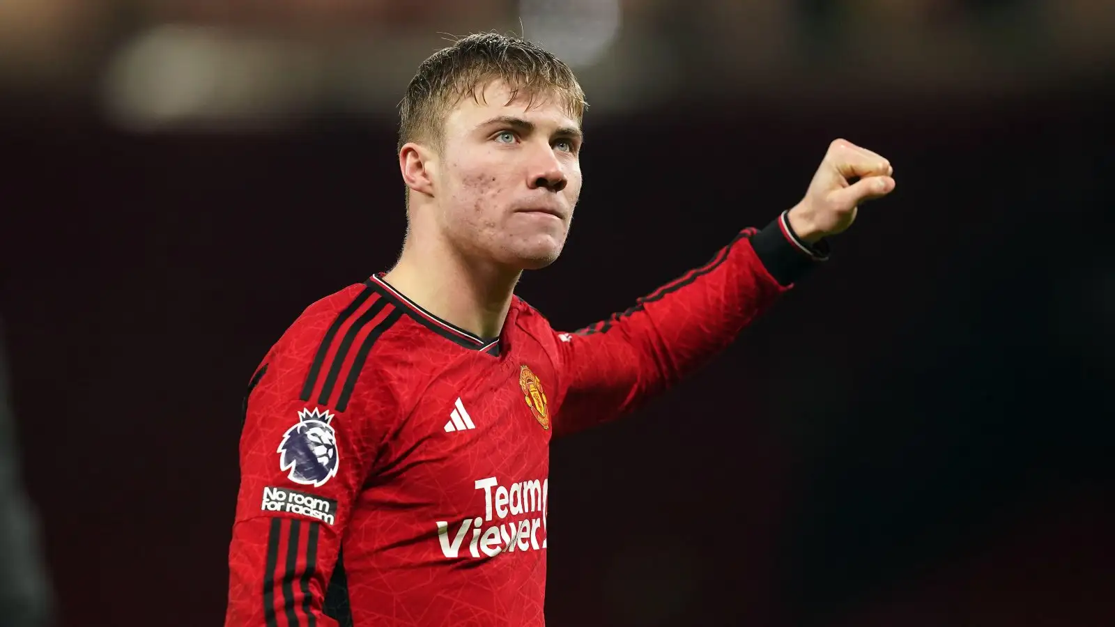 Tiền đạo Man Utd Rasmus Hojlund