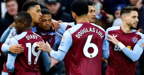 Aston Villa top the Premier League first-half table based on opening 45 minutes
