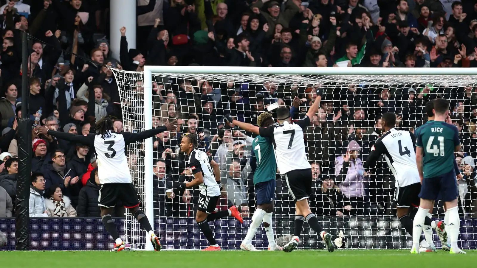 Fulham players express joy Bobby De Cordova-Reid's tasty ambition versus Collection.