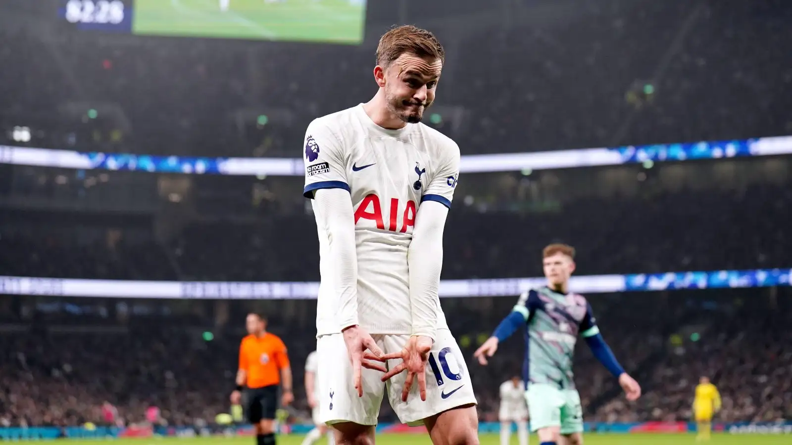 Mikel Arteta dreaming of a Spurs draw and a repeat of 2003 1 James Maddison is previously for Energizes.