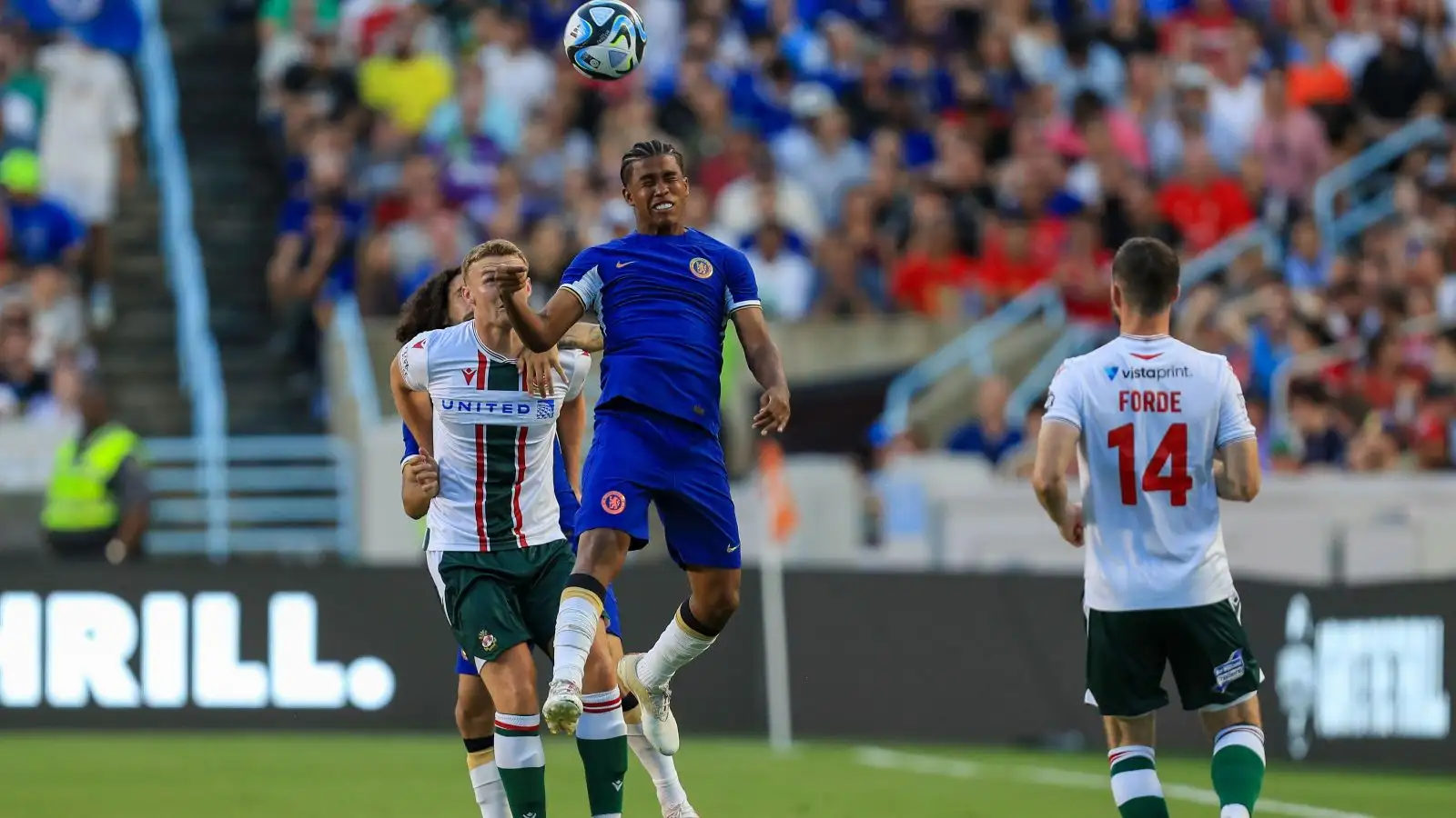 Newcastle 'make enquiry' for old target with 'disappointed' Chelsea set to terminate loan 1 Chelsea son Andrey Santos wins a header throughout a well-mannered match.