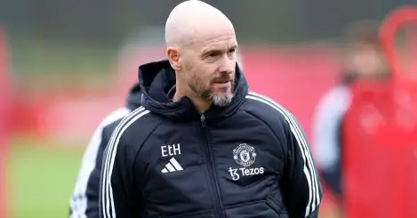 Ten Hag forces *another* Man Utd star to train alone as month-long absence ‘raises eyebrows’