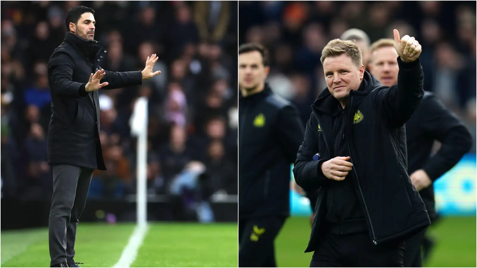 Eddie Howe over a Newcastle 'sack cycle' and Arteta a 'genius' to get a  tune out of Arsenal rabble