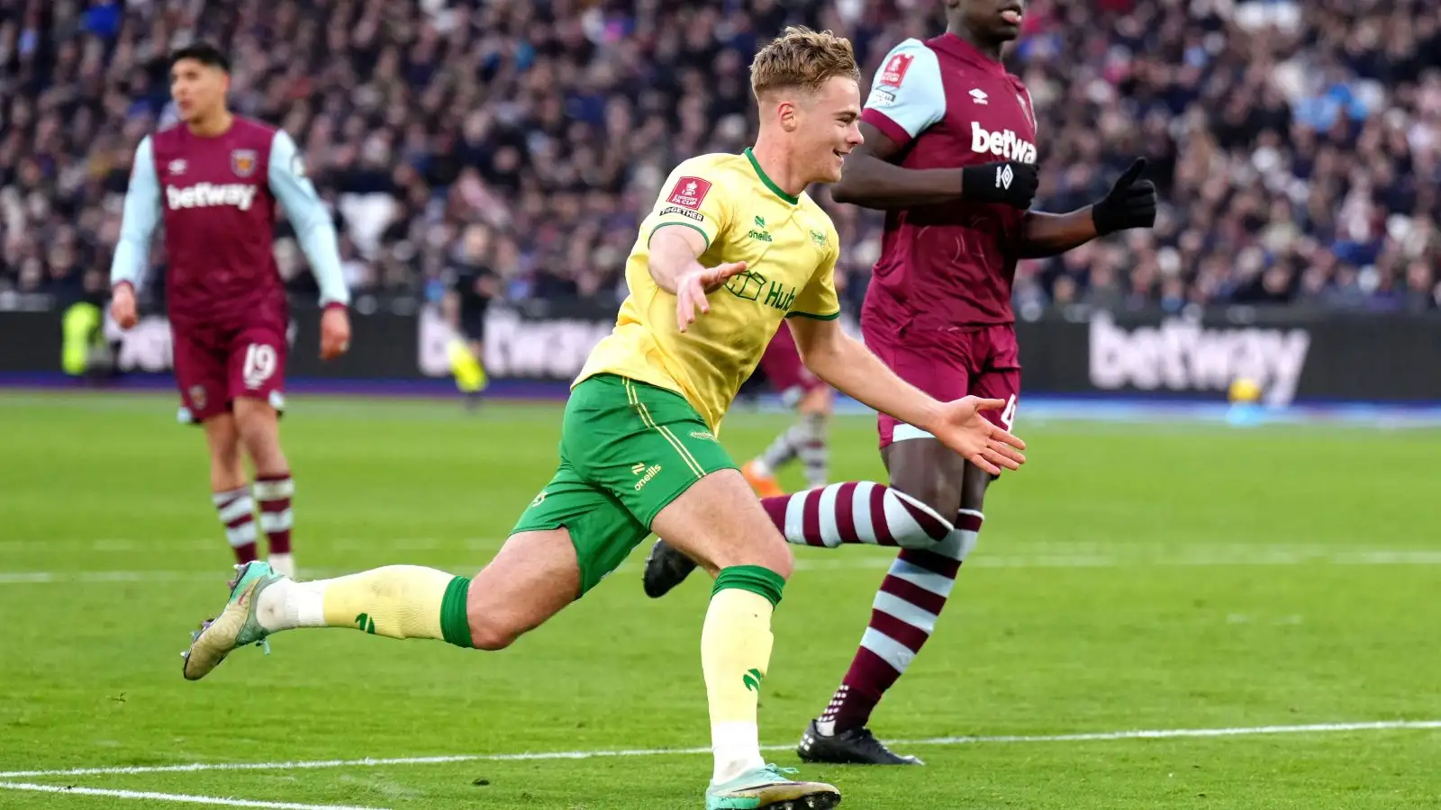 West Ham vs Bristol Metropolitan: Tommy Conway memorializes racking upwards his passion.