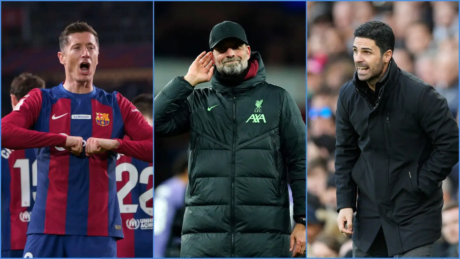 Arsenal need Lewandowski 'plan B' to rescue Arteta from 'loser Wenger vibes' as Liverpool exploit flaw 2 c?url=https%3A%2F%2Fd2x51gyc4ptf2q.cloudfront.net%2Fcontent%2Fuploads%2F2024%2F01%2F08092819%2FRobert Lewandowski Jurgen Klopp Mikel Arteta