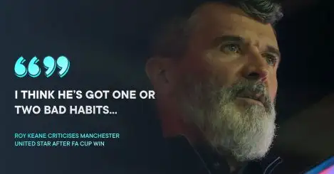 Keane delivers ‘harsh’ criticism of Man Utd star with ‘bad habits’ – ‘I hope he frustrated his teammates’