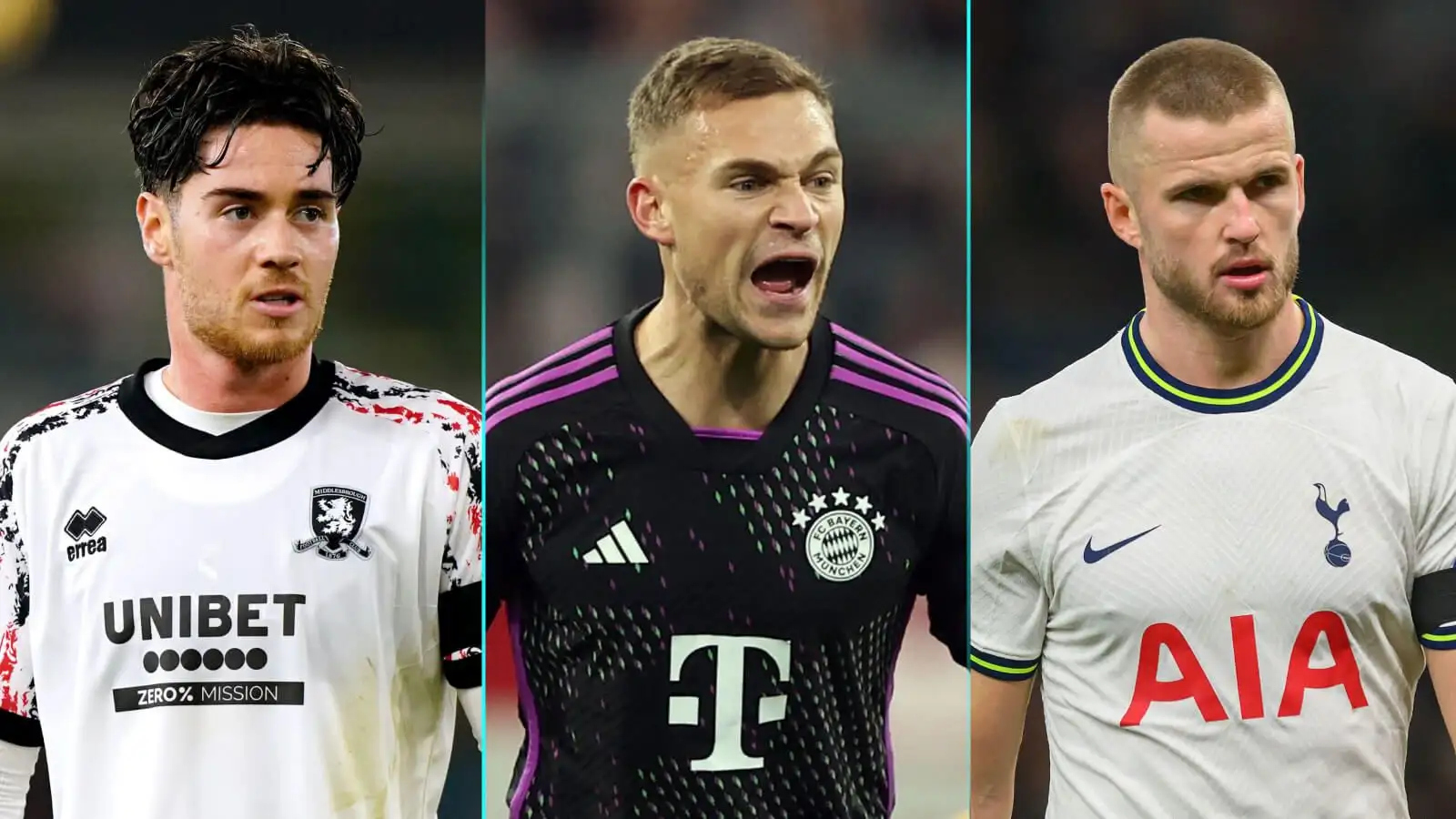 Hayden Hackney, Joshua Kimmich and also Eric Dier have all been linked with a January send.