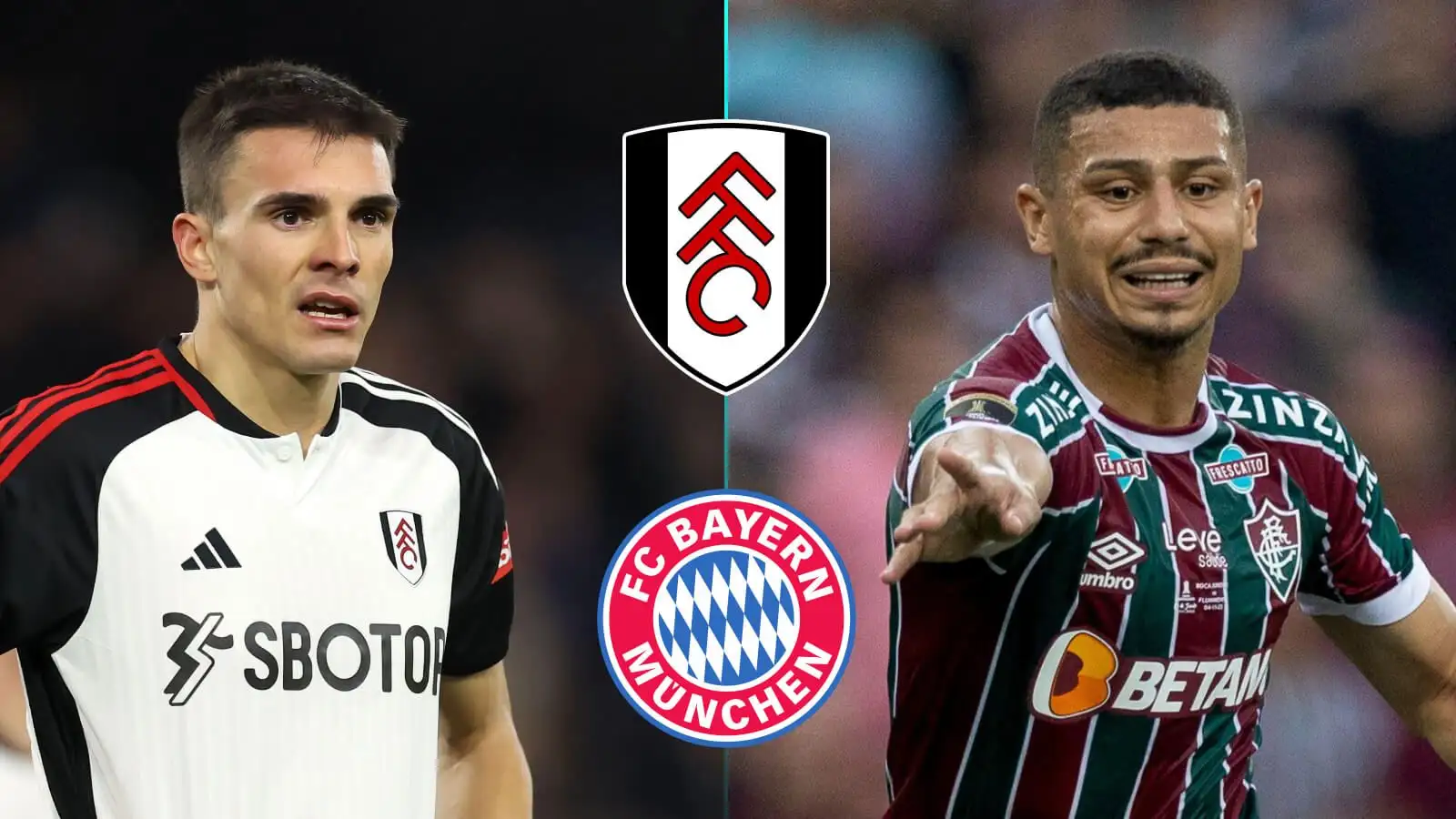 Fulham will possibly lone seek Andre if Bayern indicator Joao Palhinha, according to records.