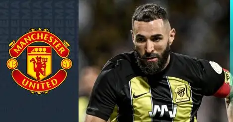 Man Utd: ‘Fantasy’ Benzema signing ‘explored’ with Ten Hag target absent from training camp