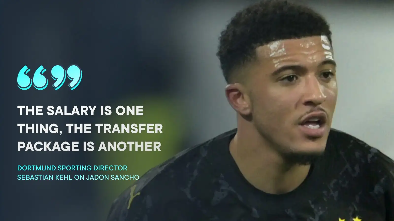 Man Utd winger Jadon Sancho