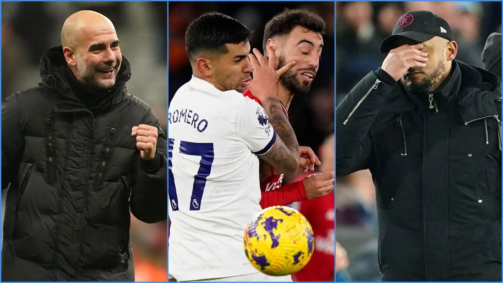 Premier League winners and losers: Spurs expose Ten Hag, Kompany the ‘joke’ and Guardiola shines