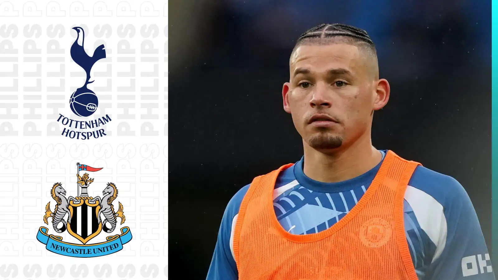 Tottenham send target Kalvin Phillips