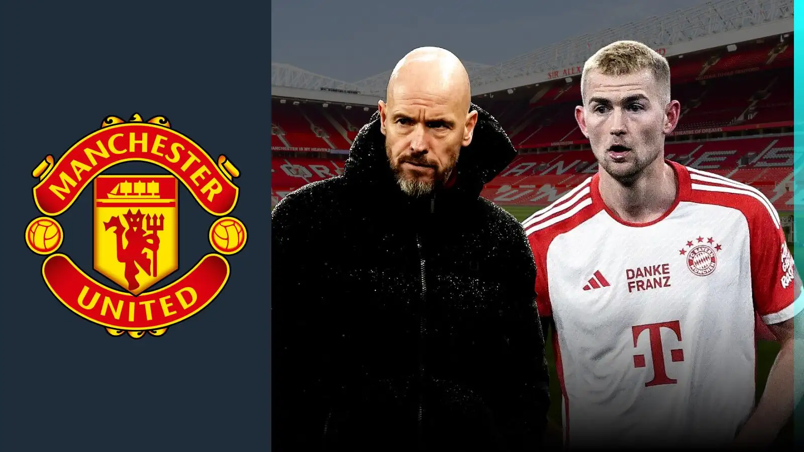 Man Utd transfer: £42m centre-back breakthrough as Serie A forward's agent confirms interest 1 Man Utd boss Erik ten Hag reportedly desires to symbol Matthijs de Ligt.