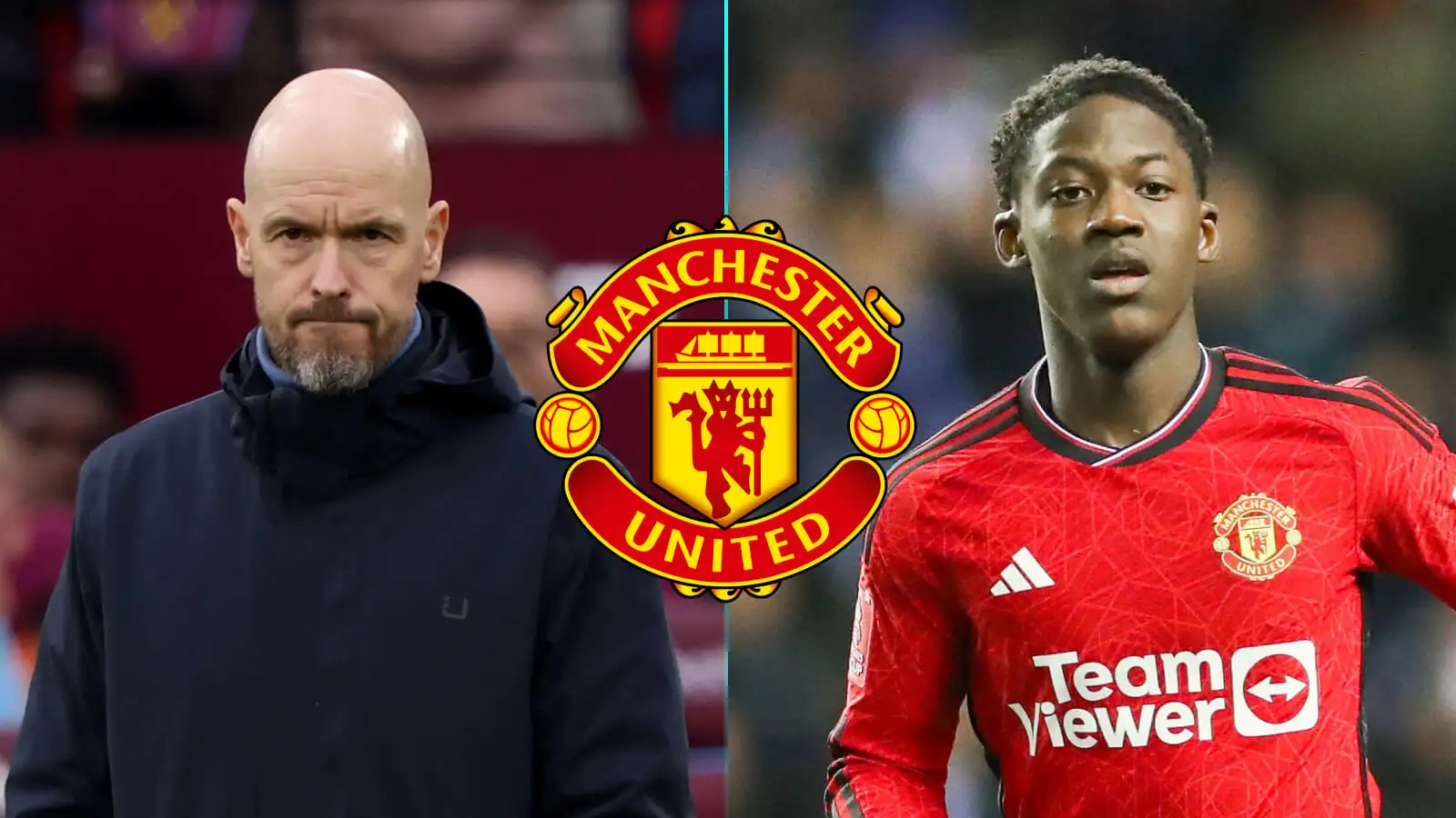 Man Utd blame lies mostly with Erik ten Hag and his 'donut formation' 6 c?url=https%3A%2F%2Fd2x51gyc4ptf2q.cloudfront.net%2Fcontent%2Fuploads%2F2024%2F01%2F16095829%2FF365 Two Images Ten Hag Kobbie Mainoo with Man UTD 1