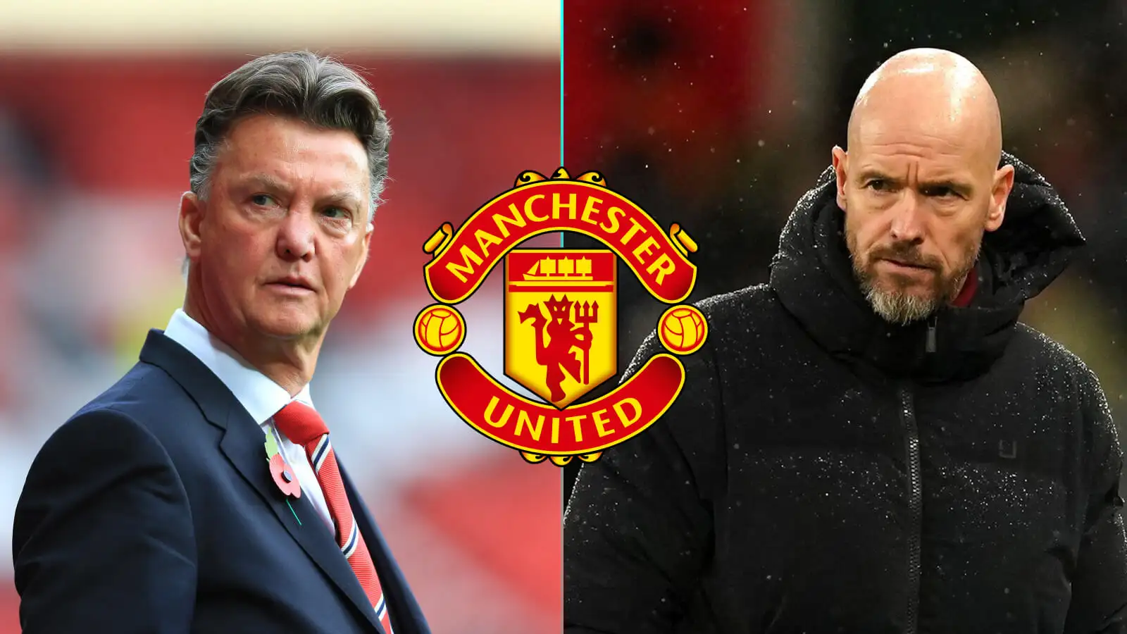 Man Utd to give Ten Hag a new contract as eight-year 'Fat Man' anniversary passes? 1 Louis van Gaal and also Erik ten Hag have both juggled Male Utd substantially