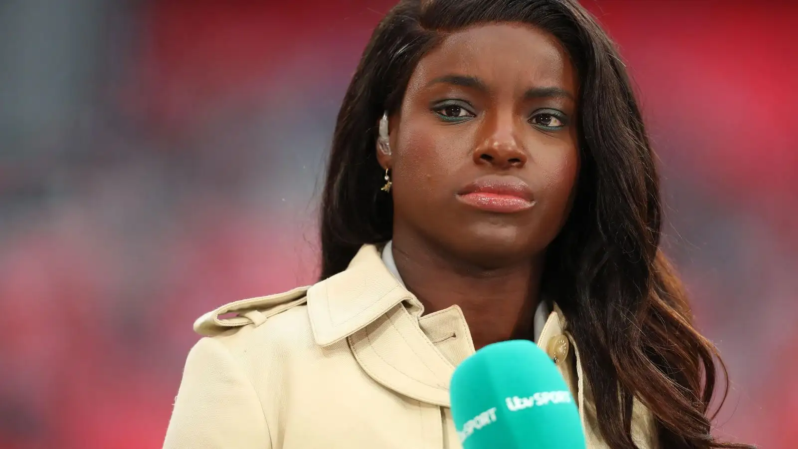 Eni Aluko owns opened upward upward on Joey Barton's social media fast messages.