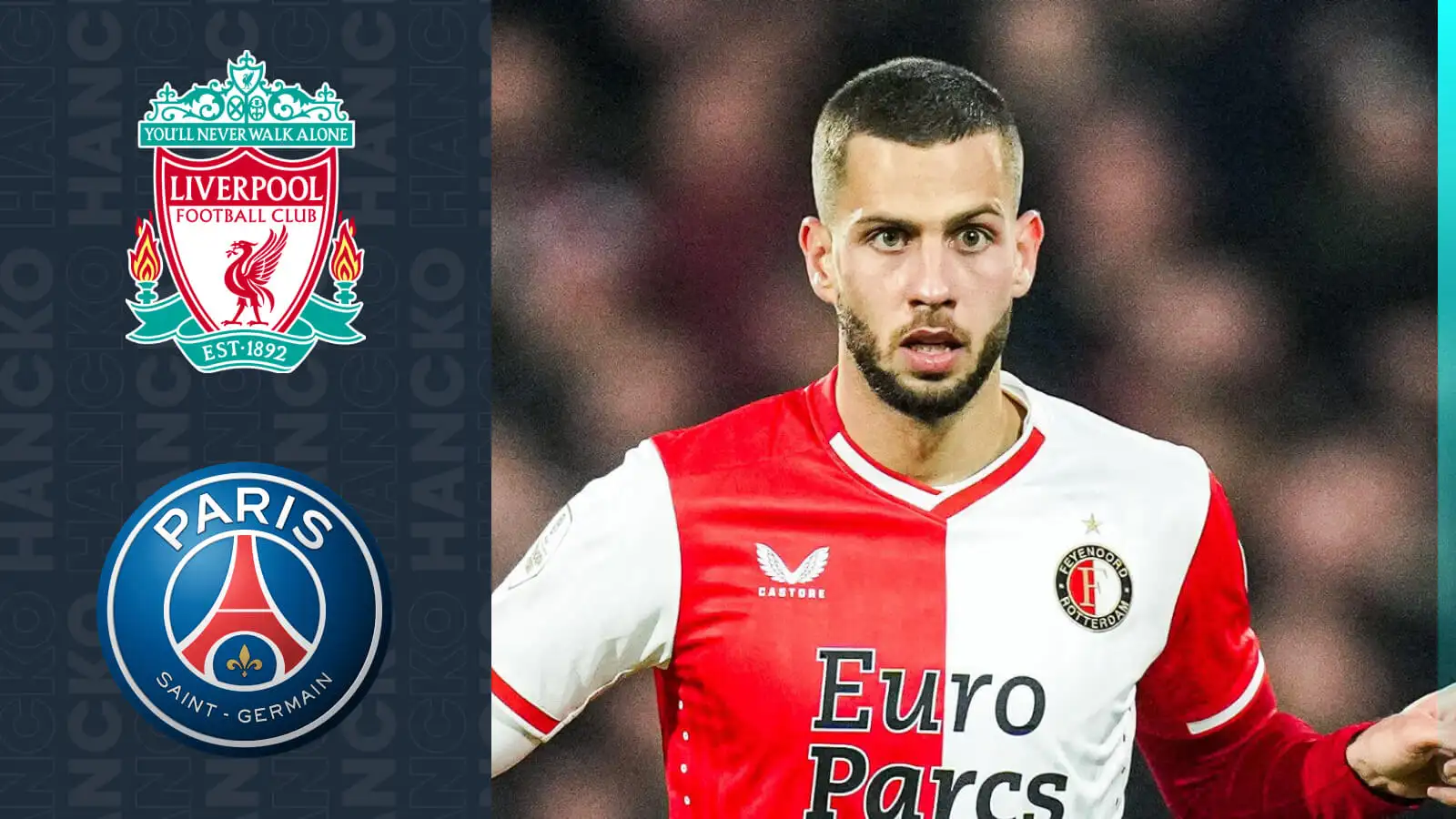 Liverpool transfer: Agent makes '90 per cent' claim after 'contact' over 26-year-old Feyenoord star 5 c?url=https%3A%2F%2Fd2x51gyc4ptf2q.cloudfront.net%2Fcontent%2Fuploads%2F2024%2F01%2F18122640%2FF365 Two Badges David Hancko