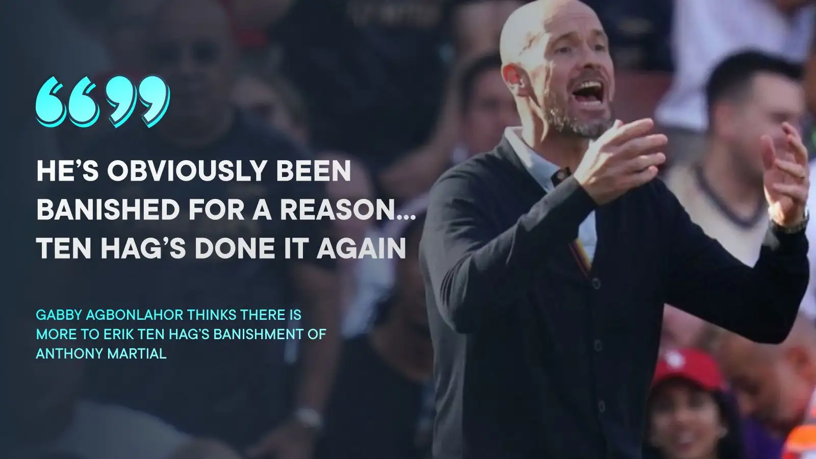 ‘Ten Hag’s done it again’ – Man Utd man wrongfully ‘banished’ because he ‘doesn’t want to leave’