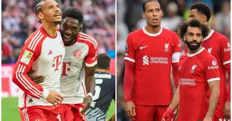 Liverpool’s big three in top 20 stars out of contract in 2025 headed by Bayern trio