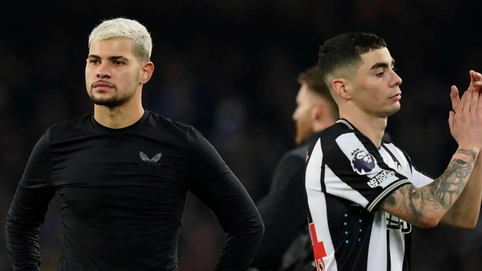 Newcastle 'reach agreement' to sell Howe favourite amid claims Arsenal, Liverpool targets are up for 'sale' 5 c?url=https%3A%2F%2Fd2x51gyc4ptf2q.cloudfront.net%2Fcontent%2Fuploads%2F2024%2F01%2F22101716%2FNewcastle duo Guimaraes Almiron