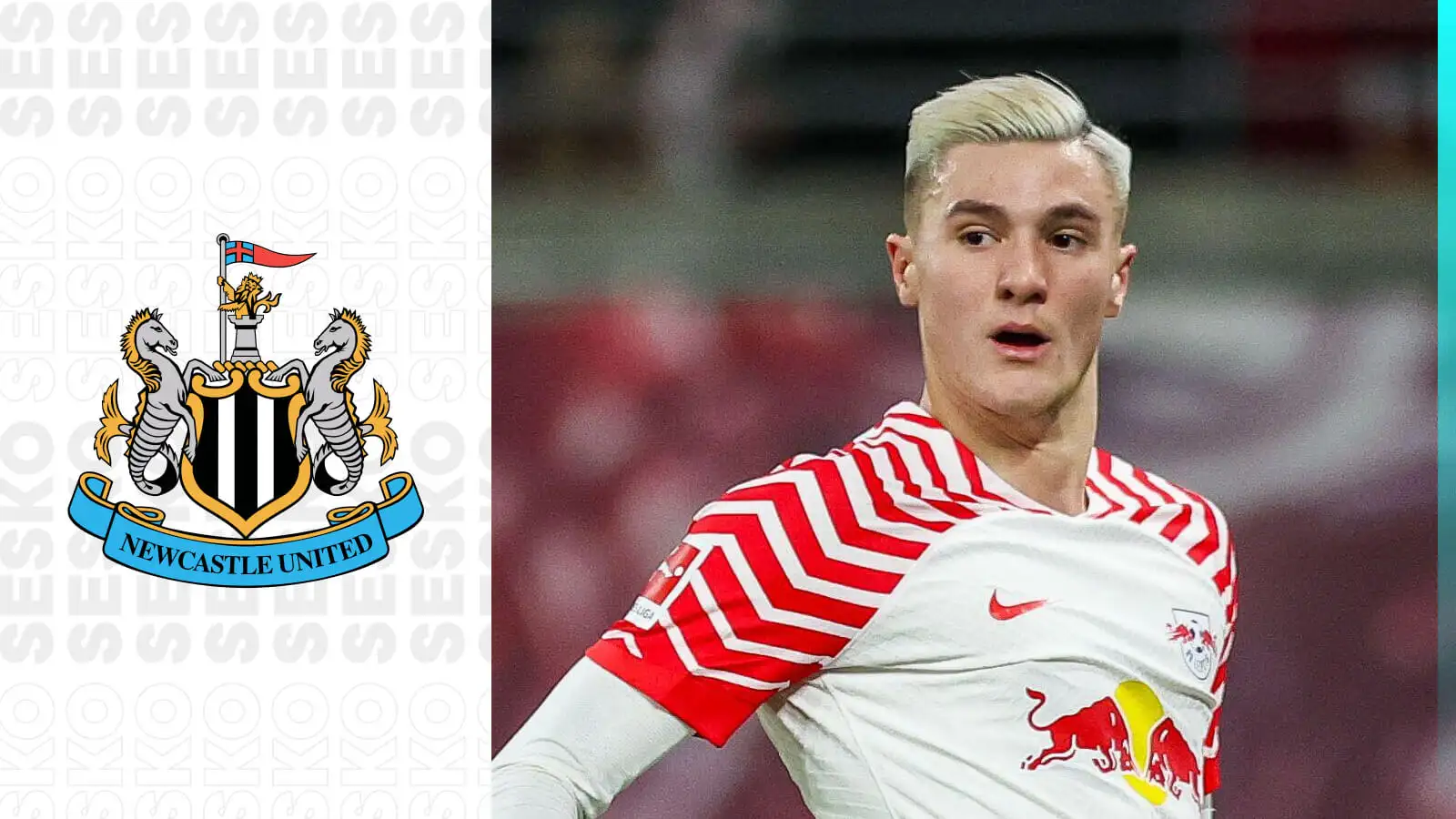 Newcastle send target Benjamin Sesko