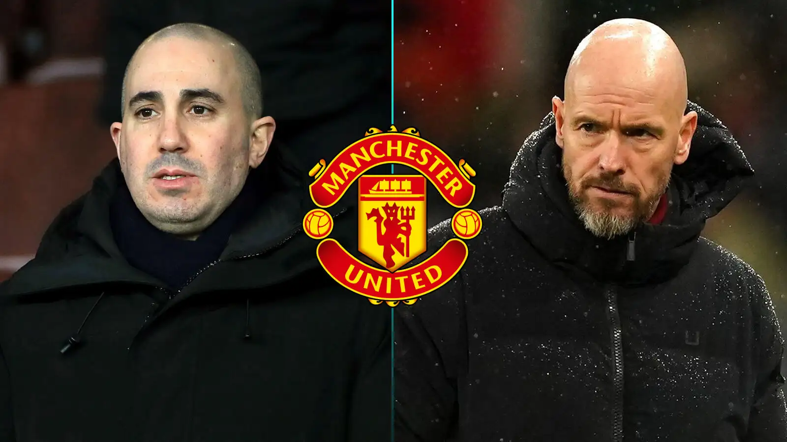 Cặp đôi Omar Berrada và Erik ten Hag của Man Utd