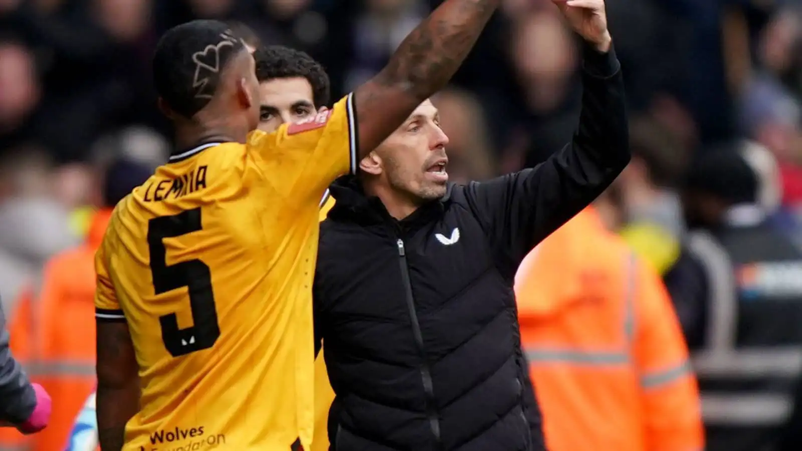 Gary O'Neil 'really sad' about crowd incidents; 'really hopes' West Brom players' families are 'ok' 4 c?url=https%3A%2F%2Fd2x51gyc4ptf2q.cloudfront.net%2Fcontent%2Fuploads%2F2024%2F01%2F28152250%2Fgary oneil wolves january 2024 1