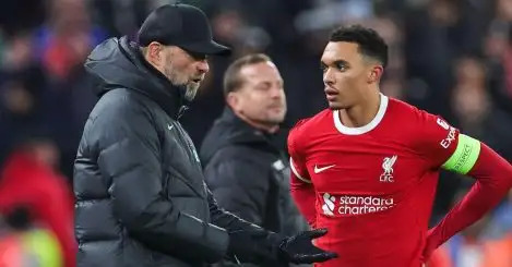 Liverpool star ‘on brink’ of leaving with Reds warned Klopp exit could tempt key duo to end ‘fairytale’