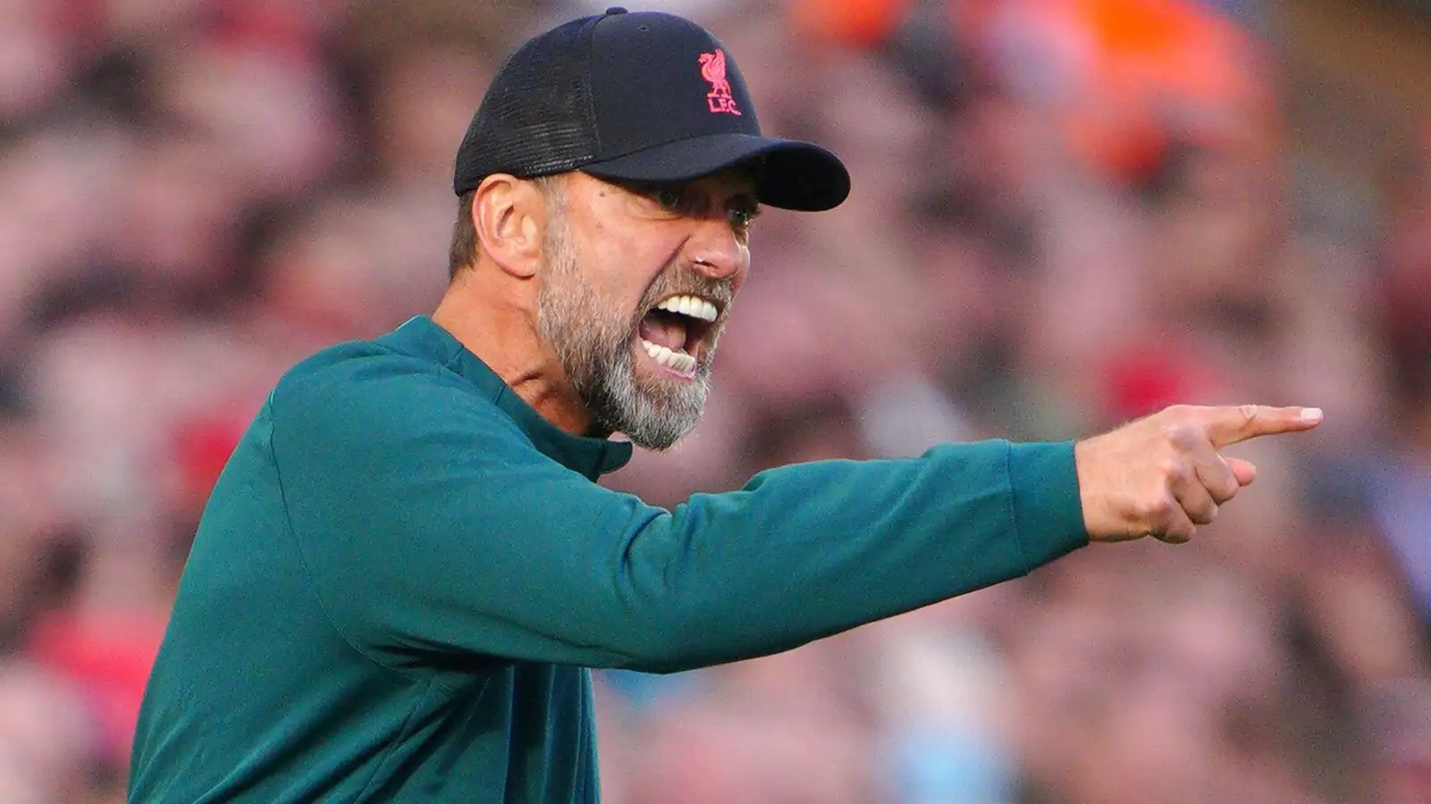 Jurgen Klopp's legacy at risk as Liverpool fans reach anger stage of grief... 1 Liverpool supervisor Jurgen Klopp shouts from the sideline.