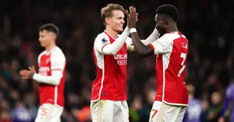 Arsenal star Odegaard slammed by Carragher for post-match antics – ‘Get down the tunnel!’