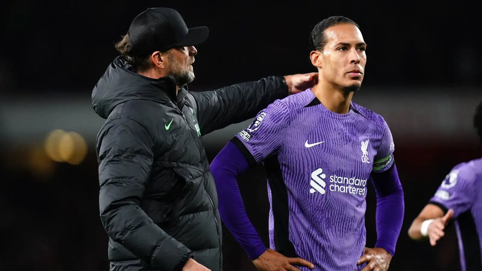 Van Dijk Klopp Liverpool