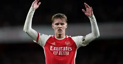 Odegaard hits back at Carra, Neville criticism as Arsenal captain asks: ‘When are you allowed to celebrate?’