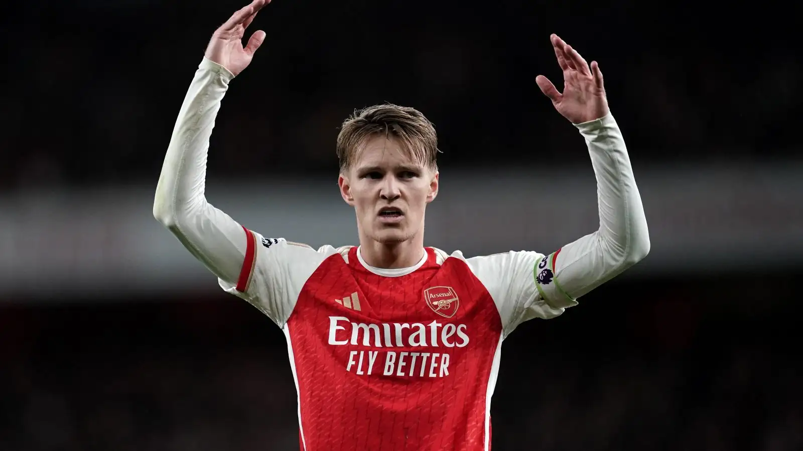 Odegaard hits back at Carra, Neville criticism as Arsenal captain asks: ‘When are you allowed to celebrate?’