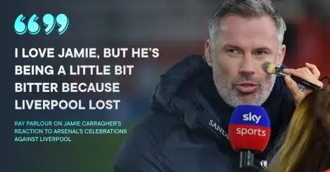 Arsenal legend claims ‘gutted’ Carragher just ‘bitter’ with Man City the ‘ones to beat’, not Liverpool