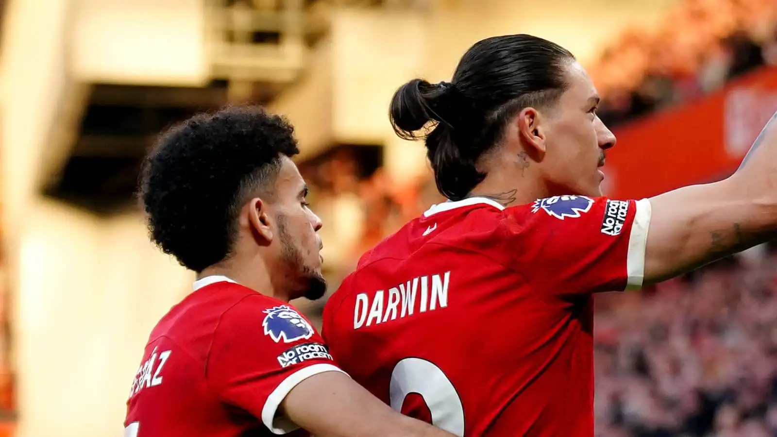 Liverpool 3-1 Burnley: Reds go back top with front three on song in Clarets victory 3 c?url=https%3A%2F%2Fd2x51gyc4ptf2q.cloudfront.net%2Fcontent%2Fuploads%2F2024%2F02%2F10171441%2Fdarwin nunez luis diaz liverpool february 2024 1