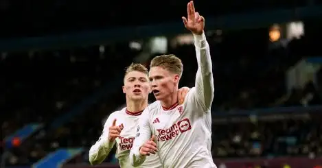 Man Utd’s Champions League hopes back on as McTominay comes to Ten Hag’s rescue at Aston Villa