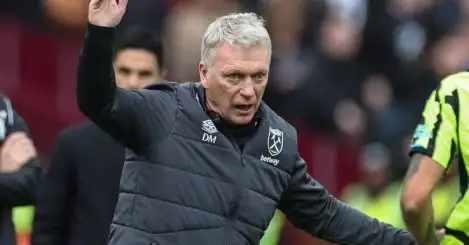 Under-fire David Moyes spared of blame as West Ham ‘let him down’ in 6-0 thrashing