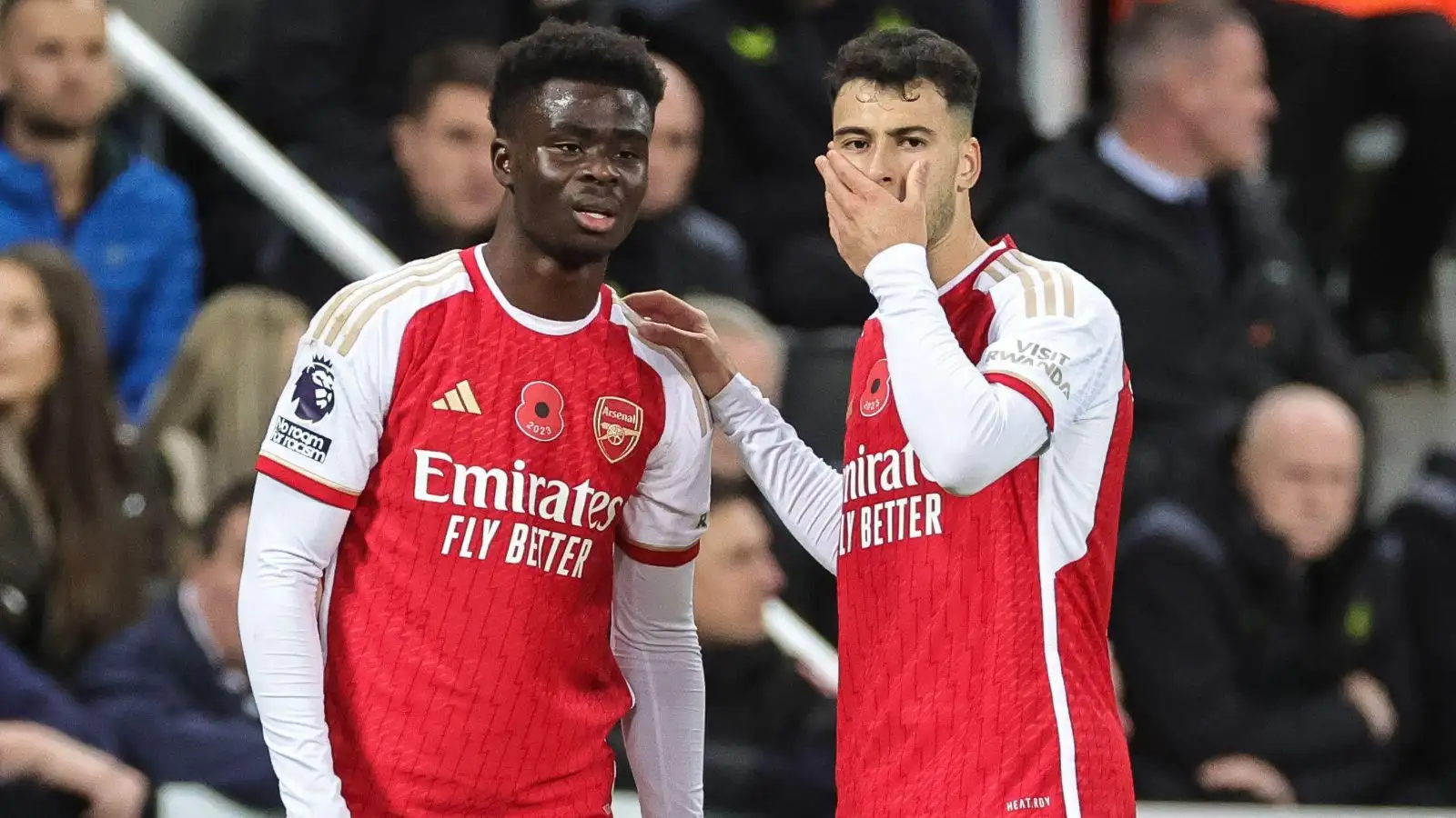 Arsenal star, Man Utd target on Barcelona's five-man 'wish list' as Gunners' 'jaw-dropping valuation' emerges 2 c?url=https%3A%2F%2Fd2x51gyc4ptf2q.cloudfront.net%2Fcontent%2Fuploads%2F2024%2F02%2F13153825%2FArsenal duo Saka and Martinelli
