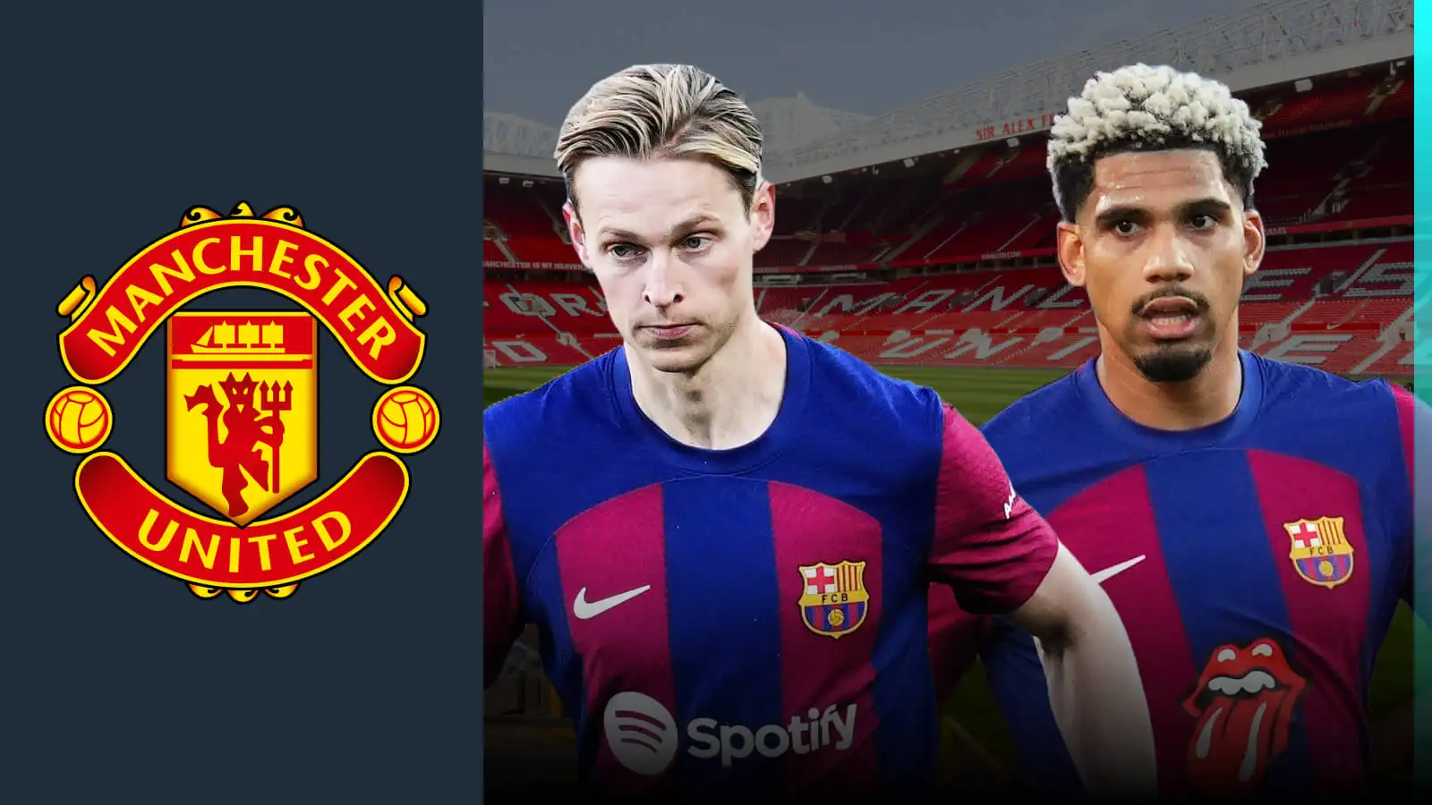 Individual Utd targets Frenkie de Jong and Ronald Araujo