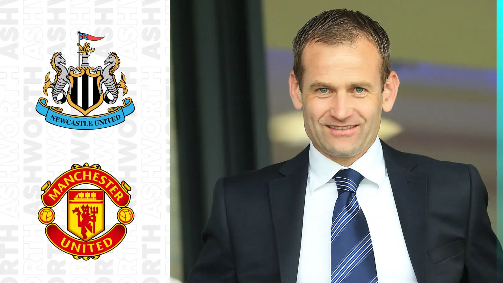 Dan Ashworth: Man Utd transfer ban hinted amid Newcastle 'finer details' as £9m 'agreement' claim emerges 1 Dan Ashworth with Newcastle and Male Utd badges
