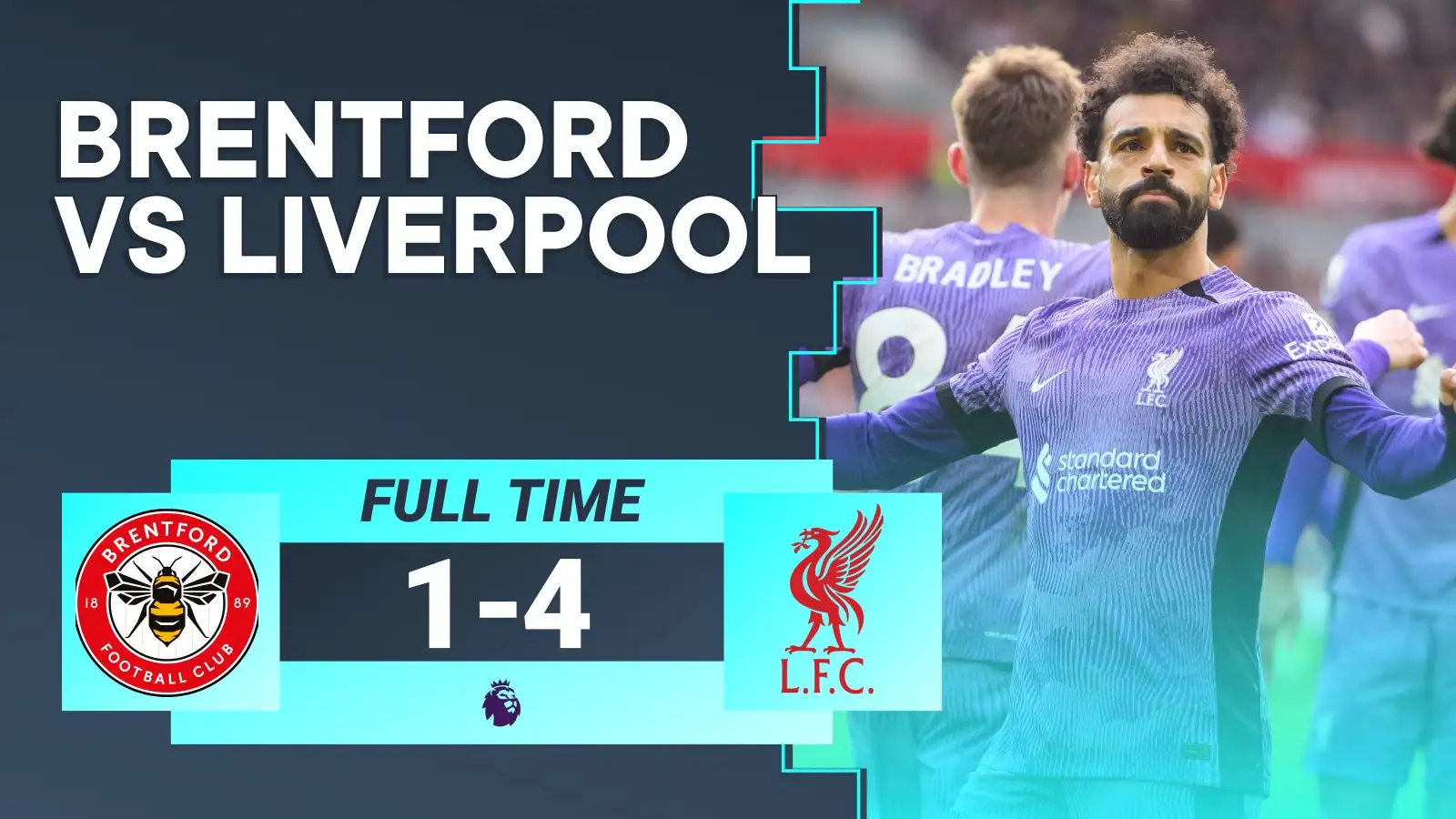 Brentford 1-4 Liverpool: Salah bags on return as Klopp's men pile pressure on Arsenal, Man City 1 Liverpool overcome Brentford