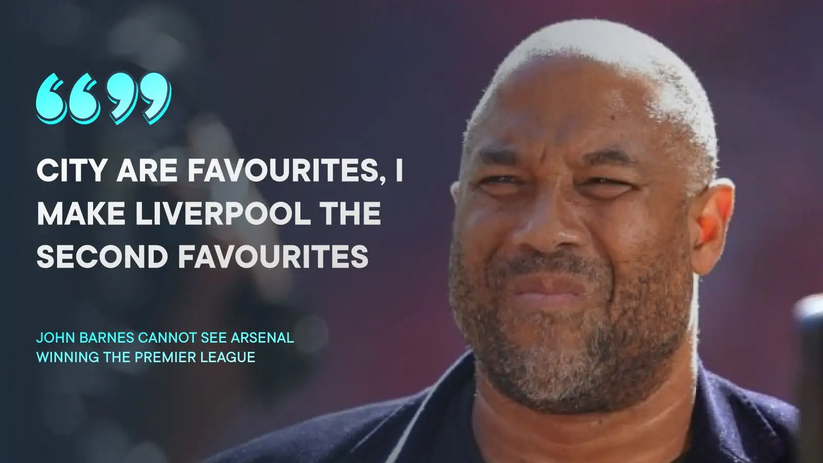 Liverpool legend snubs Arsenal as he names Prem title favourites with Arteta's side tipped to crumble 1 Barnes etiquette out Arsenal