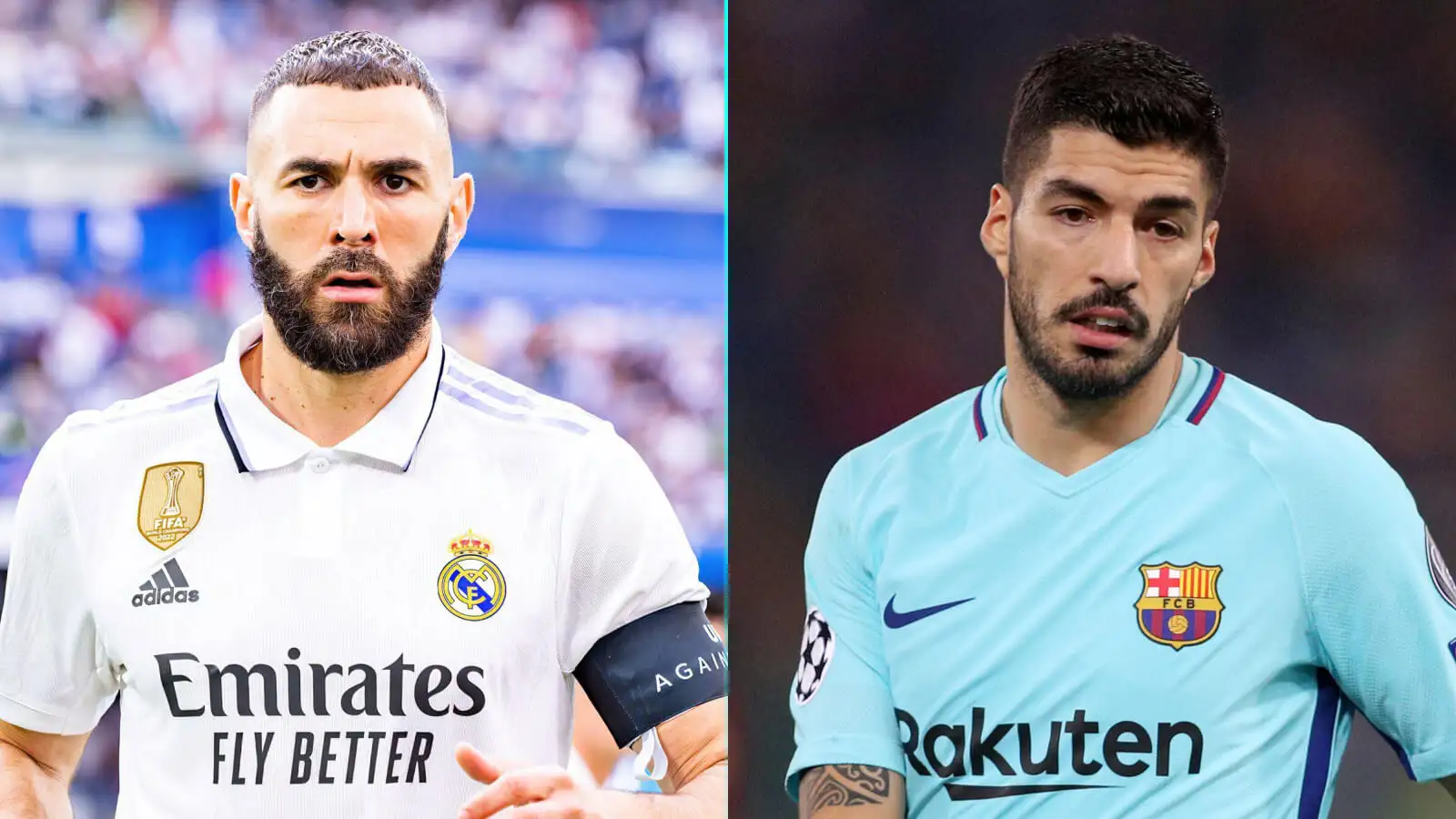 Karim Benzema, Luis Suarez