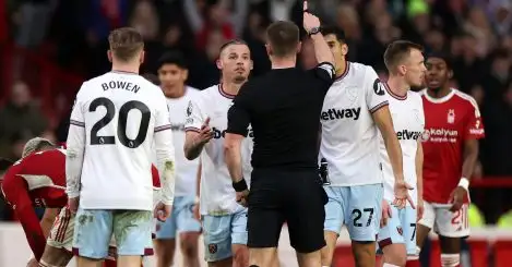 ‘I didn’t want to batter him’ – West Ham star Phillips reveals long wait to get answers over red card