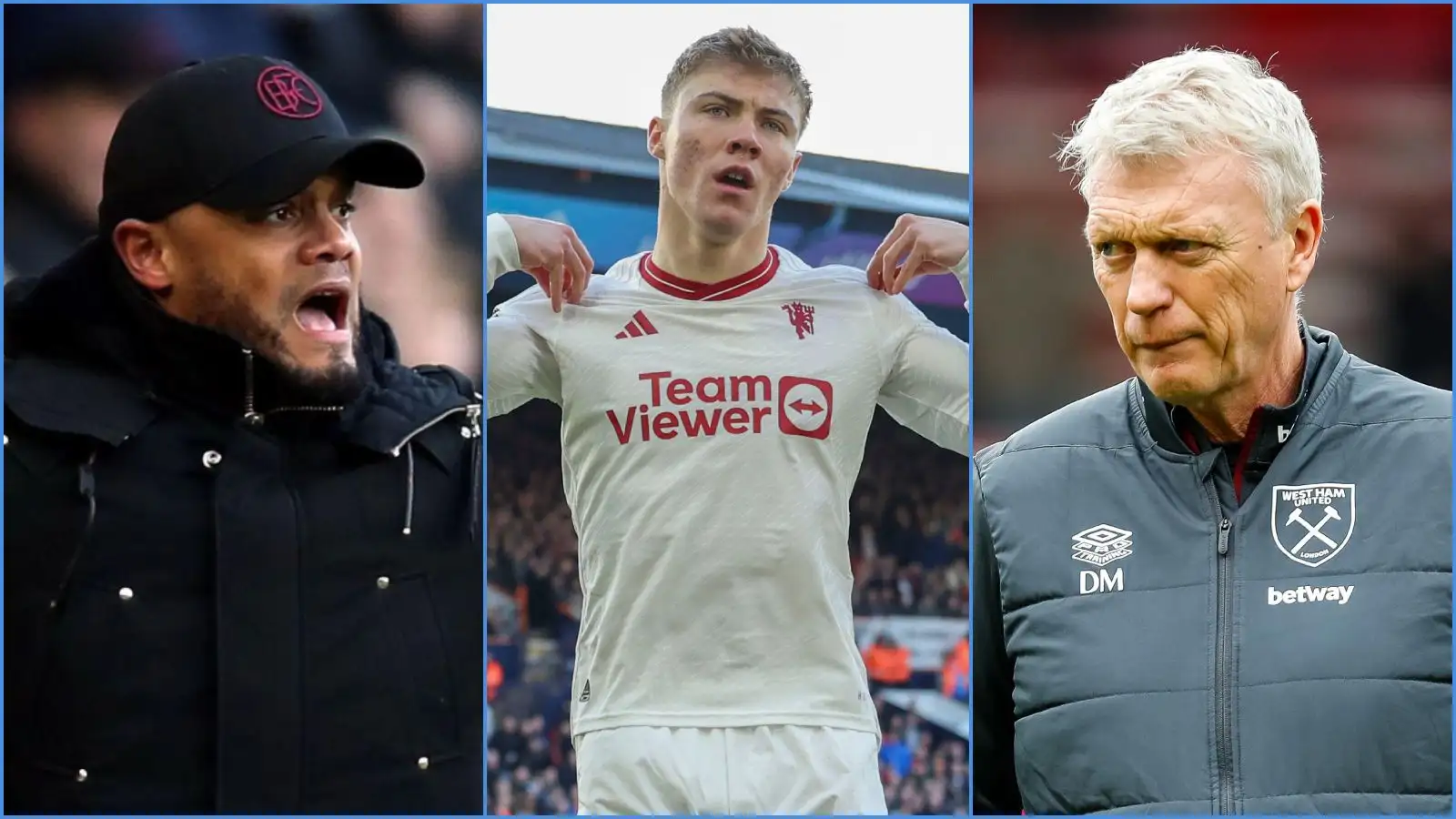 Premier League winners and losers: Kompany and Moyes out but Hojlund and Liverpool very much in