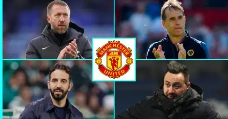 Graham Potter leads contenders to take over at Manchester United if Ten Hag sacked