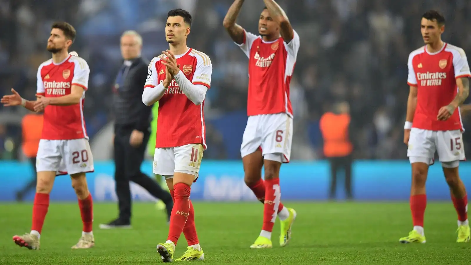 Arsenal legend Thierry Henry slams two players after 'cheap' Champions League defeat at Porto 1 Gabriel Martinelli praises the Toolbox devotees after a defeat.