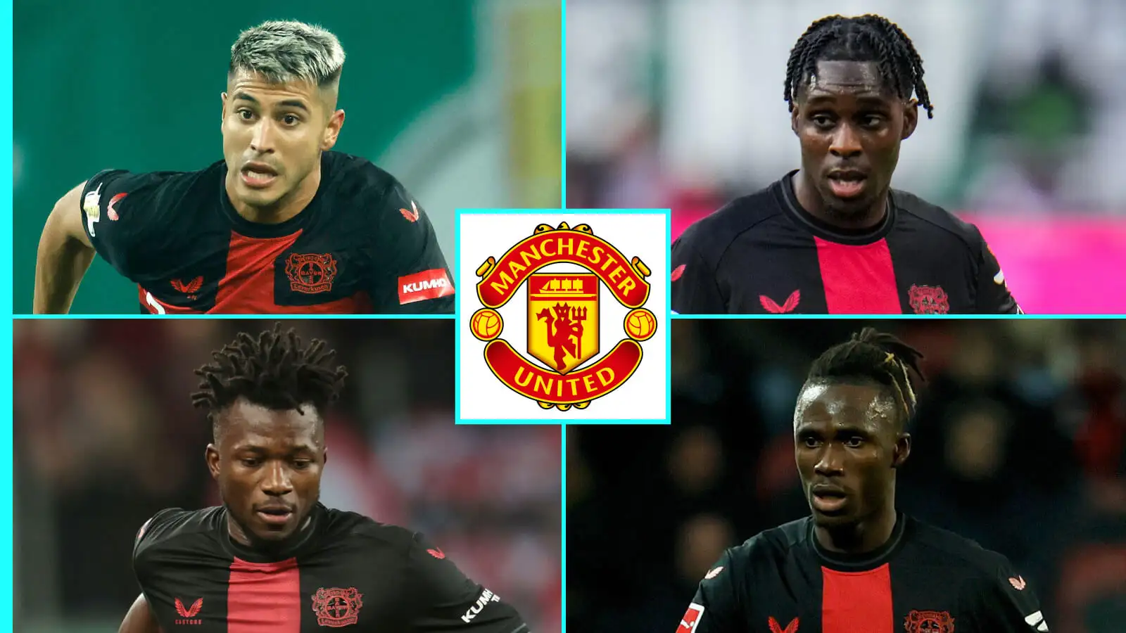 Man Utd target €170m Bayer Leverkusen quartet in Sir Jim Ratcliffe splurge 1 Male Utd Bayer Leverkusen