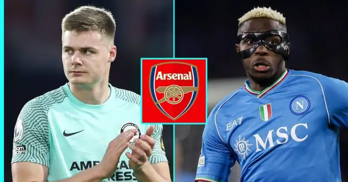 Evan Ferguson and Victor Osimhen are being linked with Arsenal.
