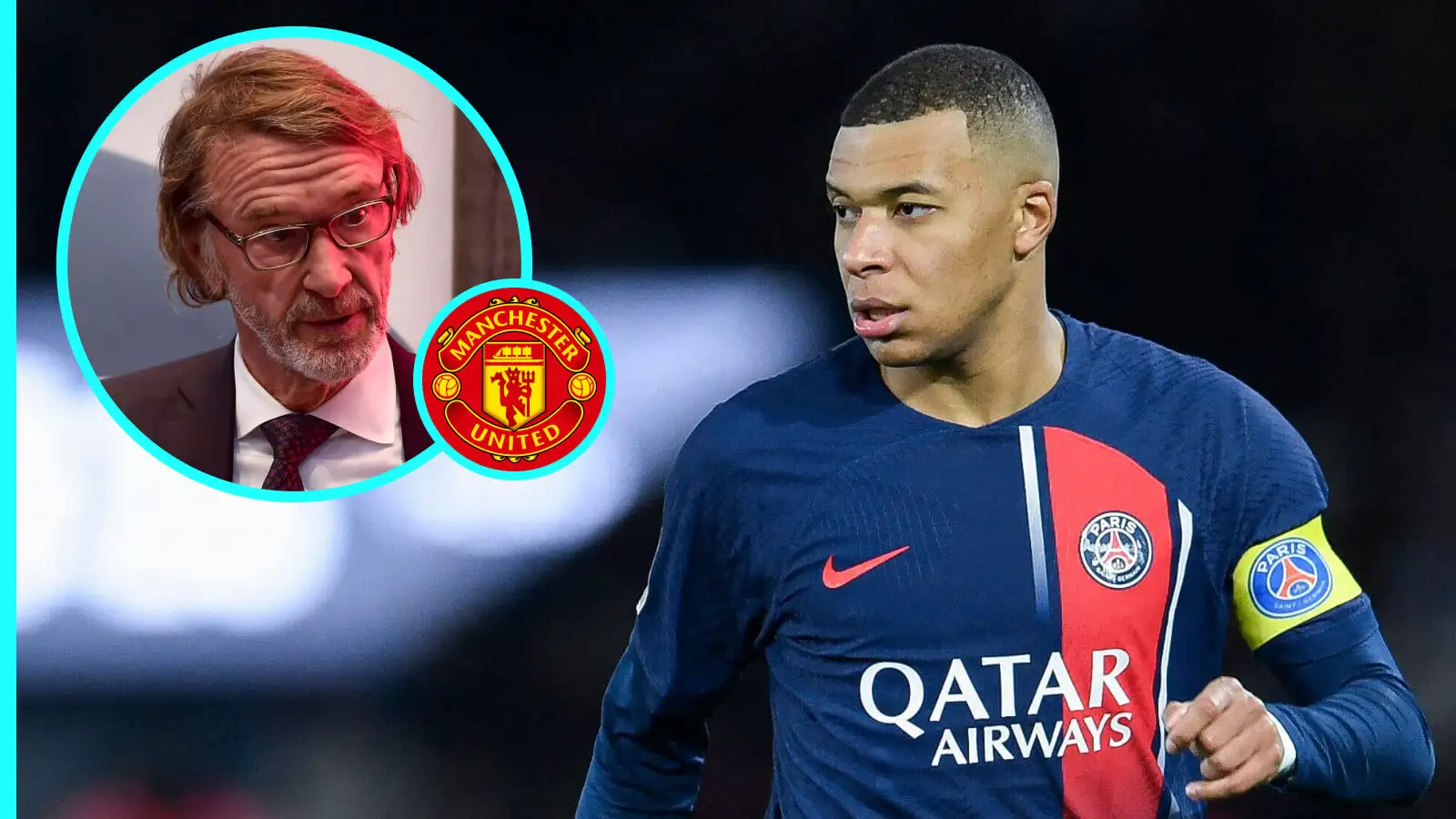 Male Utd transmit target Kylian Mbappe